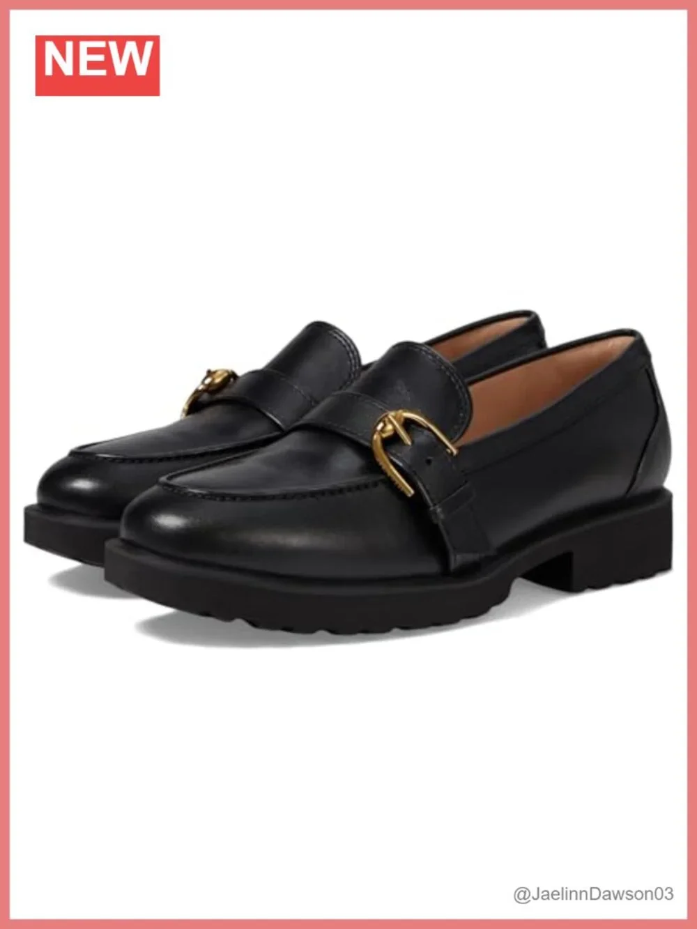 Cole Haan Giana Buckle Loafers, Leather, Comfortable